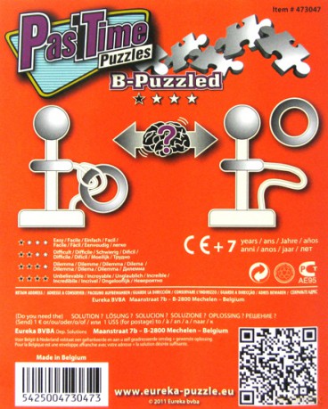 Łamigłówka w TUBIE PASTIME - B-Puzzled - poziom 1/4 [GRA]