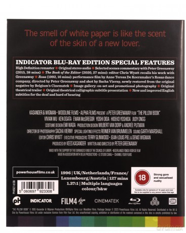 The Pillow Book [Blu-Ray]