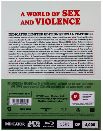 The Shiver Of The Vampires (Dreszcz wampirów) (Limited) [Blu-Ray]