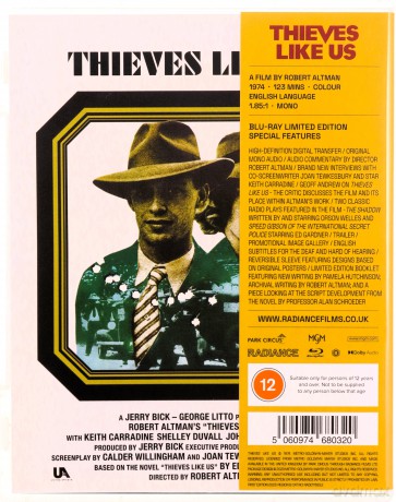 Thieves Like Us (Złodzieje jak my) (Limited) [Blu-Ray]