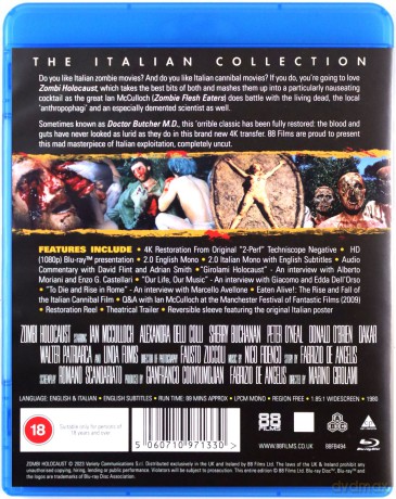 Zombie Holocaust (Wyspa ostatnich zombie) [Blu-Ray]