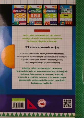 Ćwiczenia uzupełniające i zabawy matematyczne. Klasa 3. Mistrz matematyki - Adam Konstantynowicz [KSIĄŻKA]