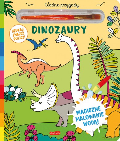 Dinozaury. Akademia mądrego dziecka. Wodne przygody [KSIĄŻKA]