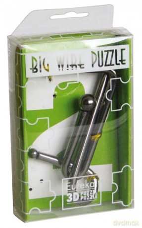 Łamigłówki druciane DUŻE KOLOROWE - 24 szt. w displayu [GRA]