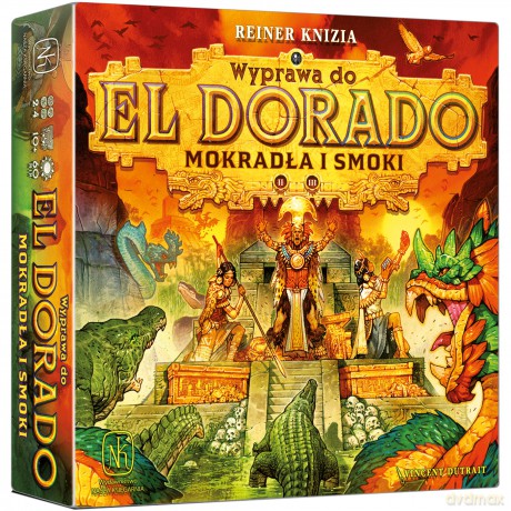 Gra Wyprawa do El Dorado Mokradła i smoki dodatki - Reiner Knizia