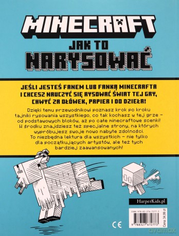 Jak to narysować. Oficjalny przewodnik. Minecraft [KSIĄŻKA]