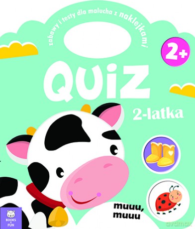 Krówka. Quiz 2 latka [KSIĄŻKA]