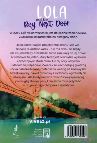 Lola and the Boy Next Door - Stephanie Perkins [KSIĄŻKA]