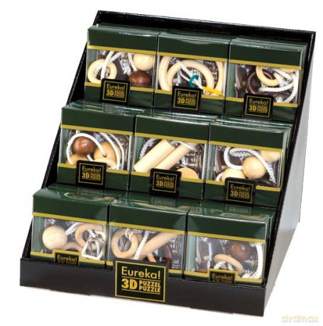 Łamigłówki sznurkowe EUREKA MINI STRING - 27 szt. w displayu [GRA]