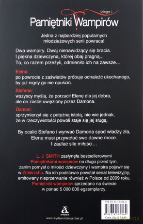 Pamiętniki Wampirów. Księga 2 - L.j. Smith [KSIĄŻKA]