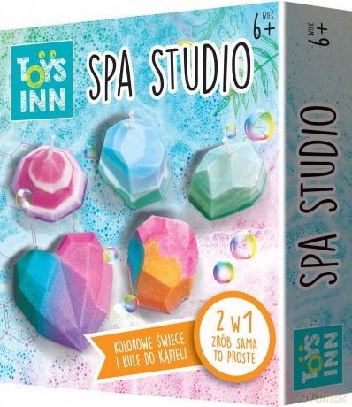 Spa studio diamond świece i kule do kąpieli