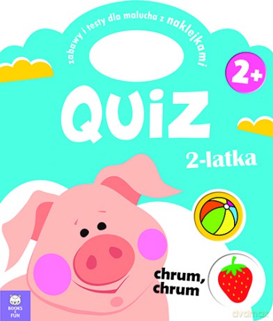 Świnka. Quiz 2 latka [KSIĄŻKA]