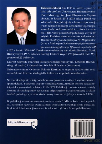 Tajne służby Rzeczypospolitej w latach 1918-1939 - Tadeusz Dubicki [KSIĄŻKA]