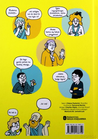 Wielcy filozofowie. Prawdziwi mędrcy to buntownicy. Naukomiks - Chiara Pastorini [KSIĄŻKA]