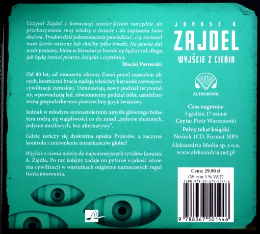 Wyjście z cienia - Janusz A. Zajdel [AUDIOBOOK]