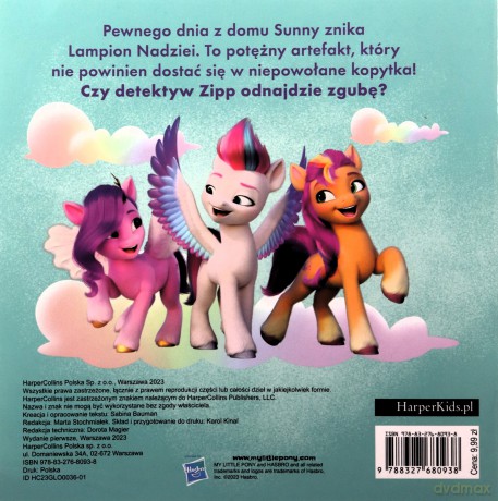 Zaginiony skarb. My Little Pony. Moja czytanka - Sabina Bauman [KSIĄŻKA]