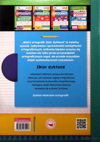 Zbiór dyktand. Klasy 1-3. Mistrz ortografii - Bogusław Michalec [KSIĄŻKA]