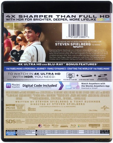The Fabelmans (Fabelmanowie) [Blu-Ray 4K]+[Blu-Ray]