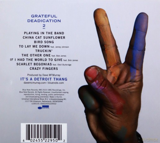 Dave McMurray: Grateful Dedication 2 [CD]