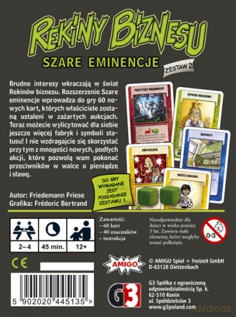 Rekiny biznesu - Szare eminencje [GRA]