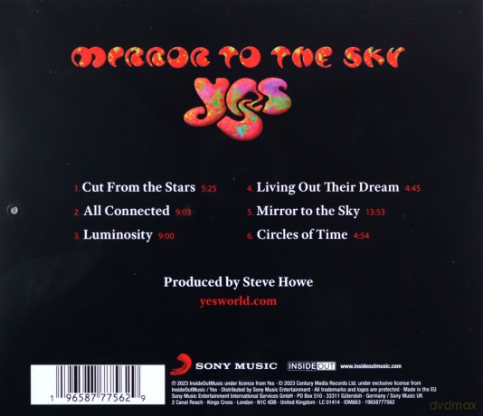 Yes: Mirror To The Sky [CD]