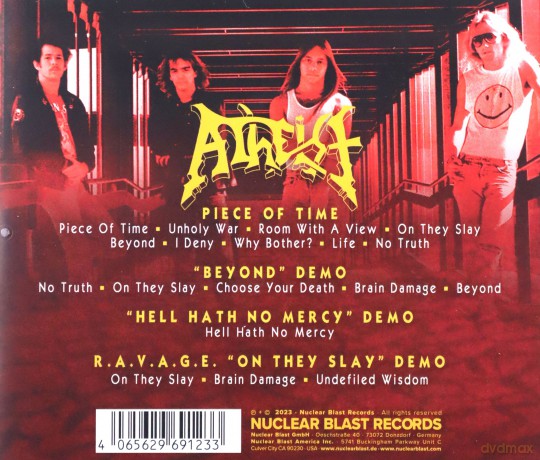 Atheist: Piece Of Time [CD]