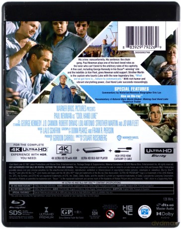 Cool Hand Luke (Nieugięty Luke) [Blu-Ray 4K]+[Blu-Ray]
