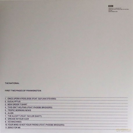 The National: First Two Pages Of Frankenstein (Red) [Winyl]