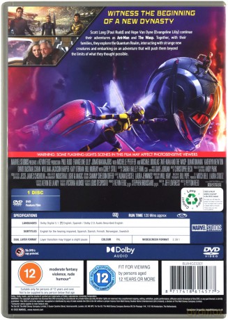 Ant-Man And The Wasp: Quantumania (Ant-Man i Osa: Kwantomania) [DVD]