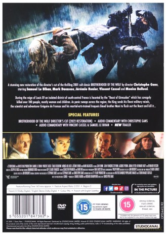 Brotherhood Of The Wolf (Braterstwo wilków) [DVD]