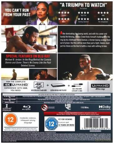 Creed III [Blu-Ray 4K]+[Blu-Ray]