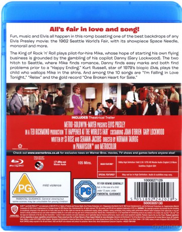 It Happened At The World's Fair (Co się zdarzyło na Targach Światowych) [Blu-Ray]