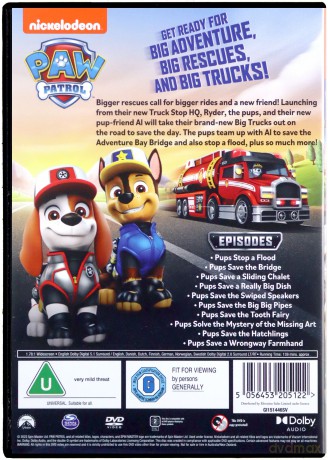 Paw Patrol: Big Truck Pups [DVD]