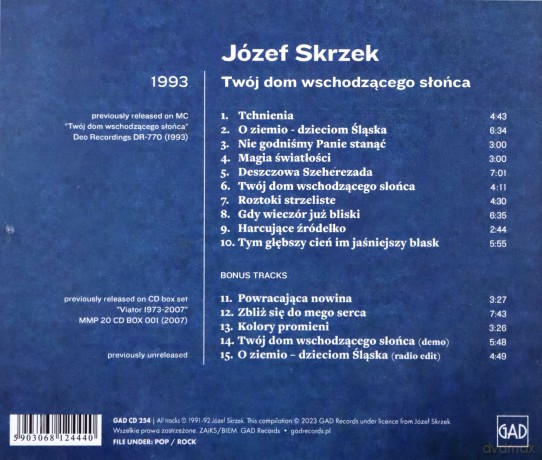 Józef Skrzek: Słońca [CD]