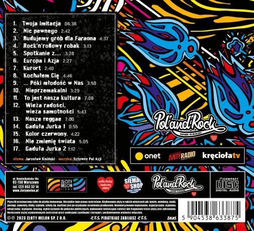 Sztywny Pal Azji: Live Pol'and? Rock 2022 (digipack) [CD]