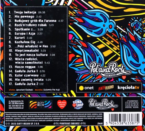 Sztywny Pal Azji: Live Pol'and? Rock 2022 (digipack) [CD]