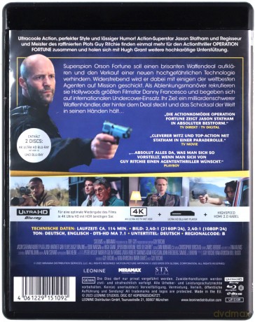 Operation Fortune: Ruse de Guerre (Gra fortuny) [Blu-Ray 4K]+[Blu-Ray]