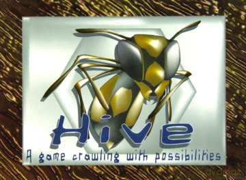 Rój (Hive) - edycja limitowana z drewnianymi płytkami [GRA PLANSZOWA]