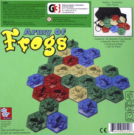 Żabki (Army of Frogs) [GRA PLANSZOWA]