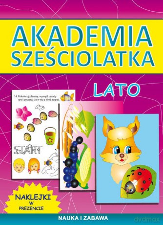 Akademia sześciolatka. Lato - Beata Guzowska [KSIĄŻKA]