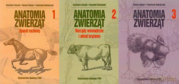 Anatomia zwierząt (Tom 1-3) - Kobryń Henryk, Kobryńczuk Franciszek, Krysiak Kazimierz [KSIĄŻKA]