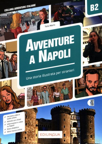 Avventure A Napoli B2 Una Storia illustrata per stranieri - Telis Marin [KSIĄŻKA]