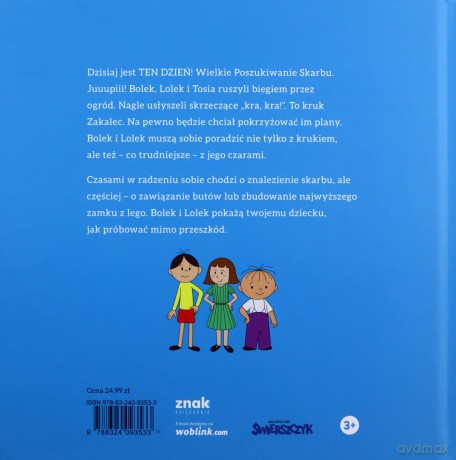 Bolek i Lolek szukają skarbu. Bajka o wychodzeniu z tarapatów - Joanna Olech [KSIĄŻKA]