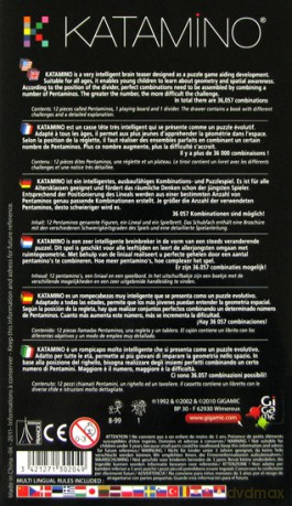 Katamino (wersja podróżna) [GRA PLANSZOWA]