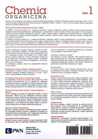 Chemia organiczna (Tom 1-2) - B. Fryhle Craig, A. Snyder Scott [KSIĄŻKA]