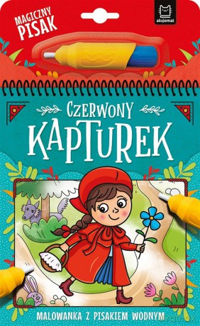 Czerwony Kapturek Malowanka z pisakiem wodnym - Anna Podgórska [KSIĄŻKA]
