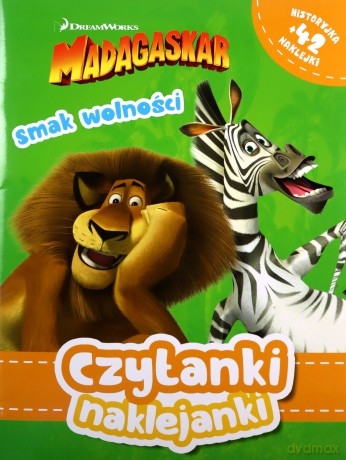 Czytanki naklejanki Smak wolności Madagaskar - Erica David [KSIĄŻKA]
