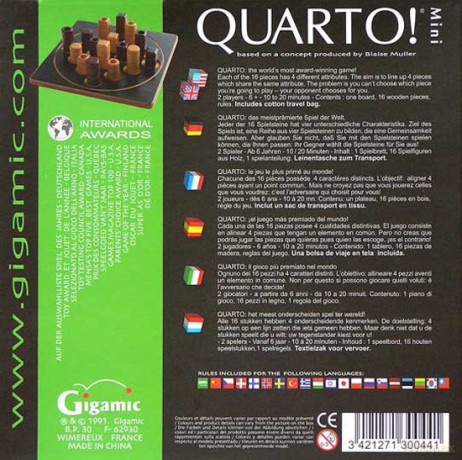 Quarto Mini [GRA PLANSZOWA]