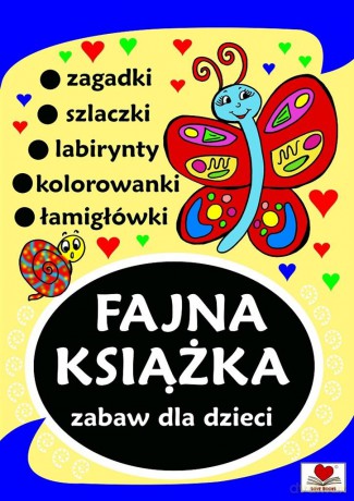 Fajna książka zabaw dla dzieci [KSIĄŻKA]