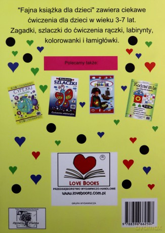 Fajna książka zabaw dla dzieci [KSIĄŻKA]